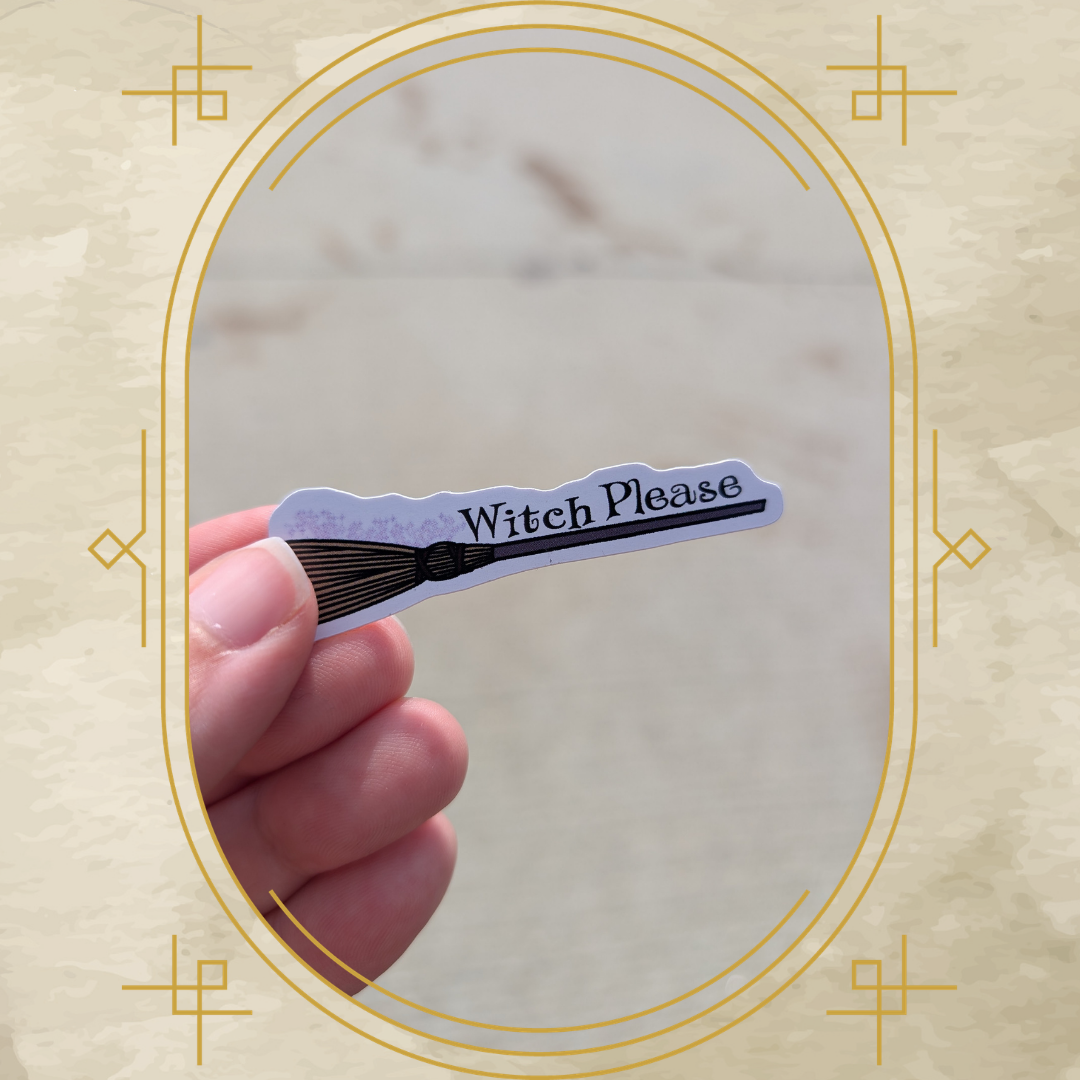 Witch, Please Classic Magnet