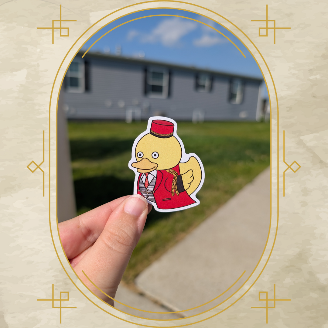 Bellhop Duck Classic Magnet