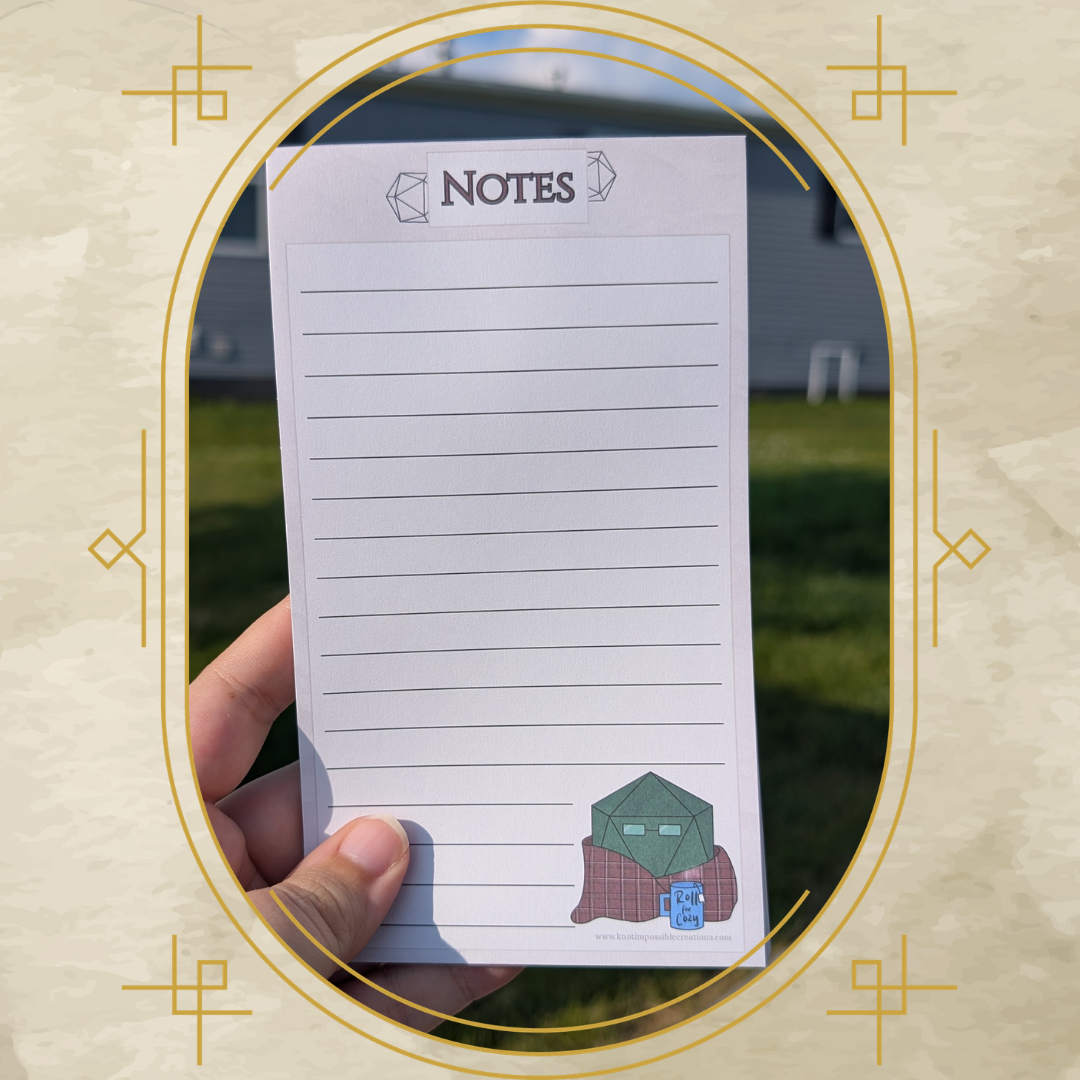 Roll for Cozy Memo Pad