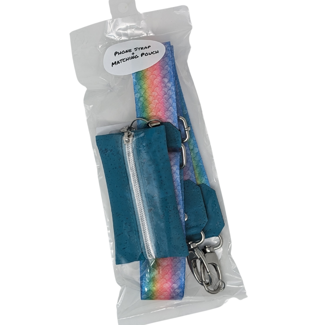 Phone Straps + Matching Pouches