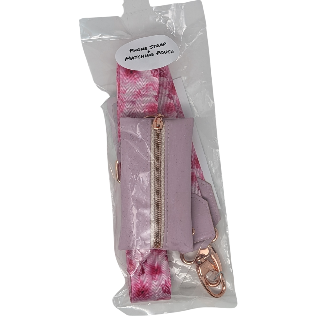 Phone Straps + Matching Pouches