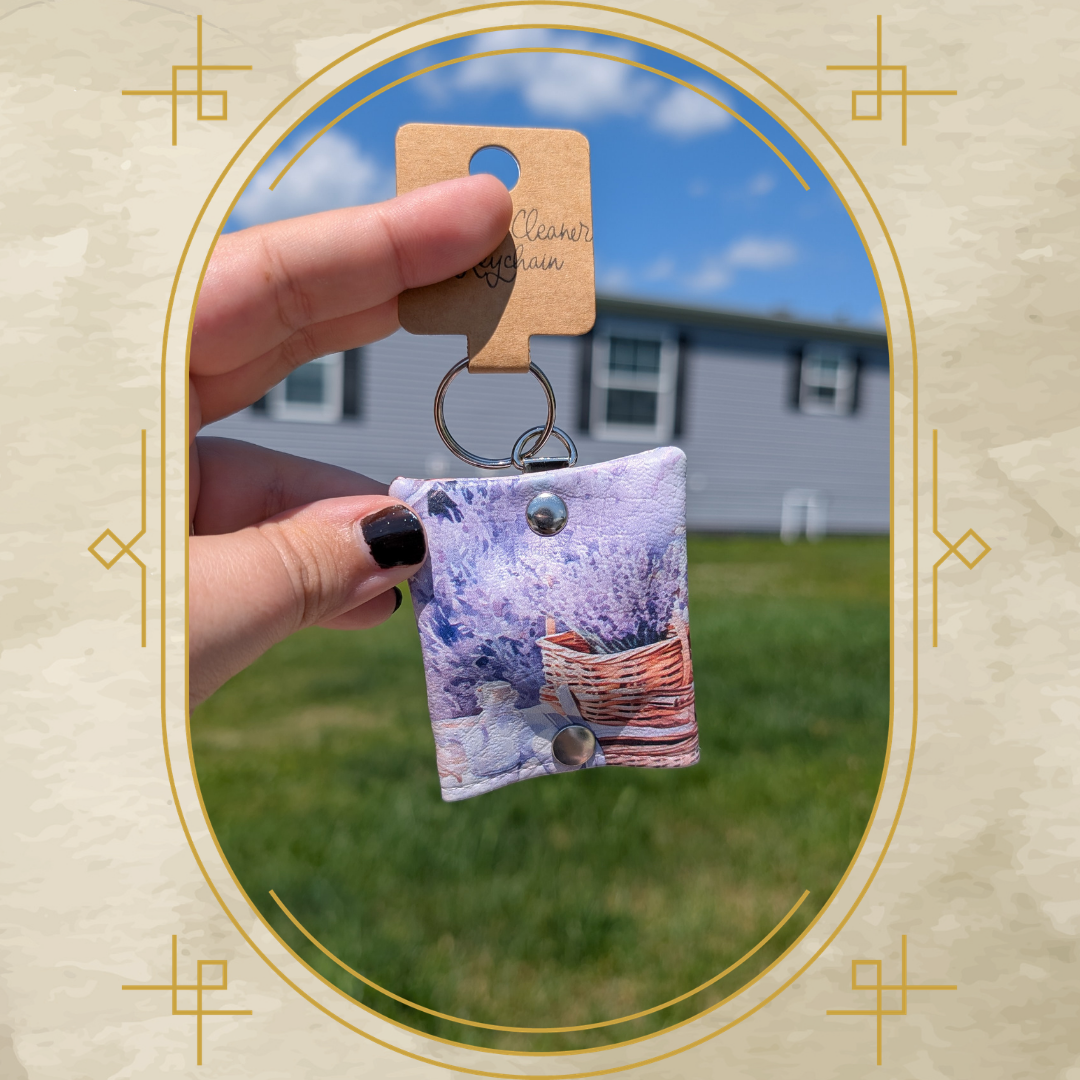 Glasses Cleaner Keychain