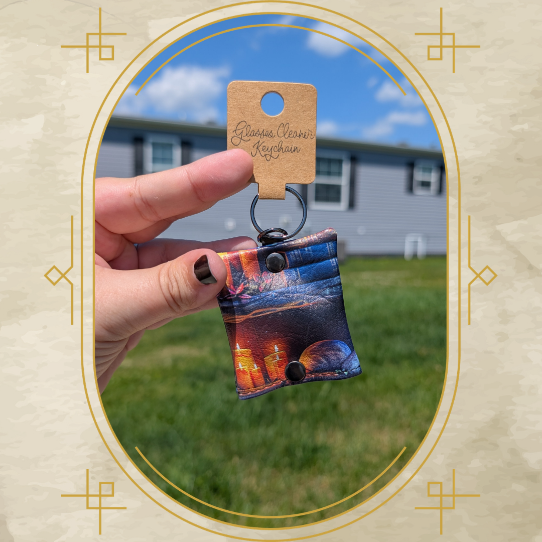 Glasses Cleaner Keychain