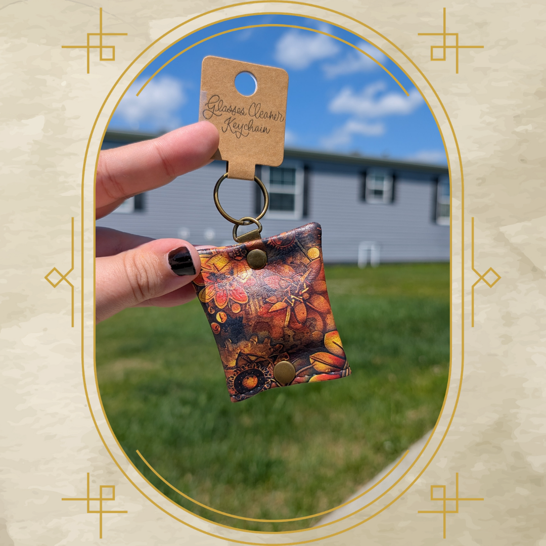 Glasses Cleaner Keychain