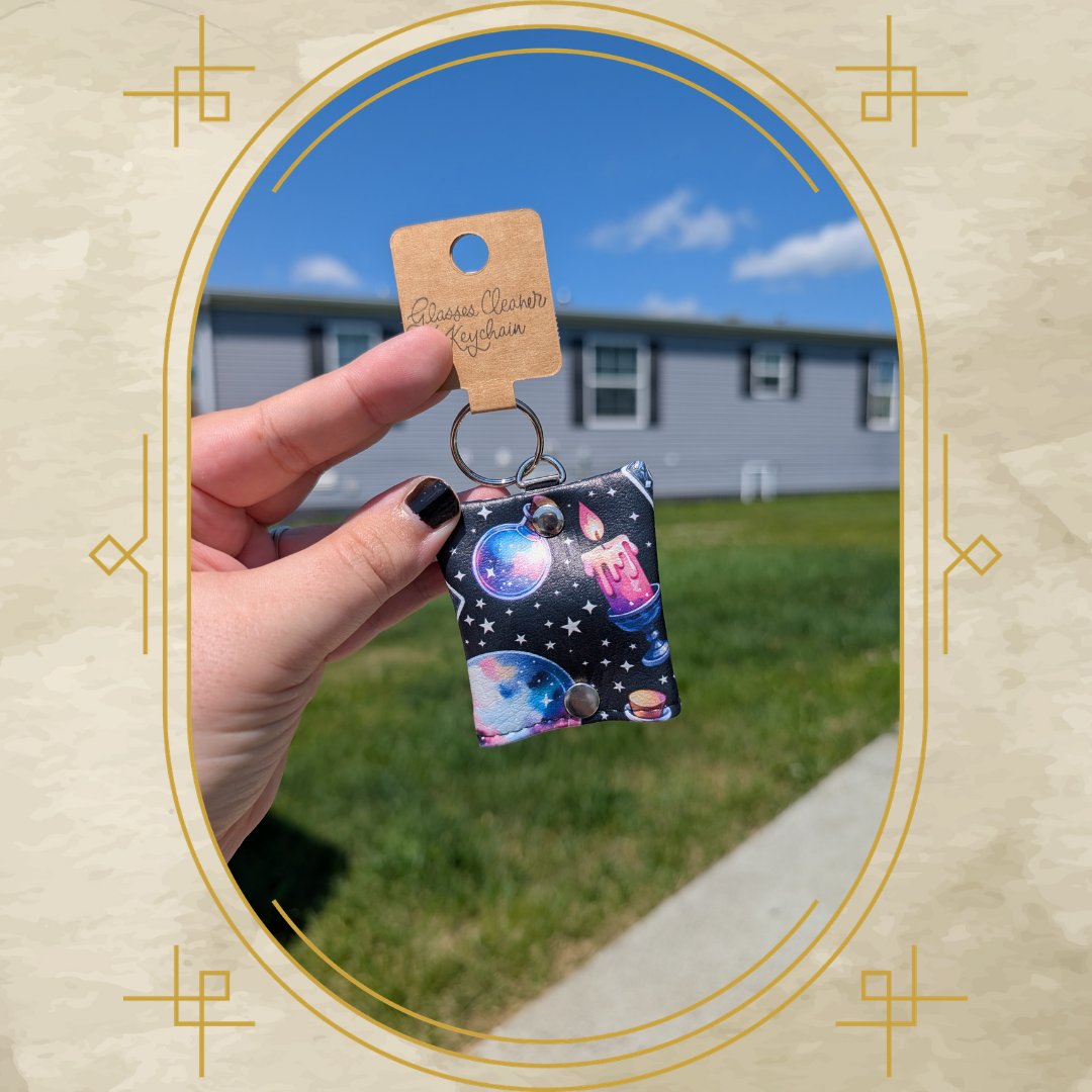 Glasses Cleaner Keychain
