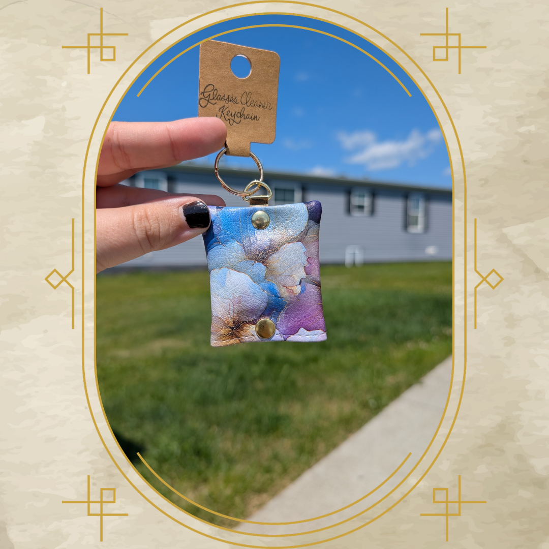 Glasses Cleaner Keychain