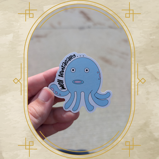 Well Tentacally Classic Magnet