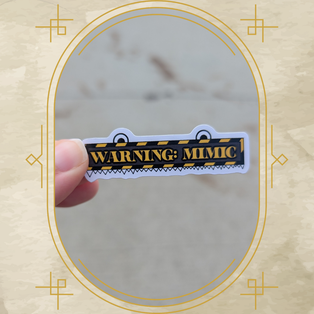 Warning: Mimic Classic Magnet