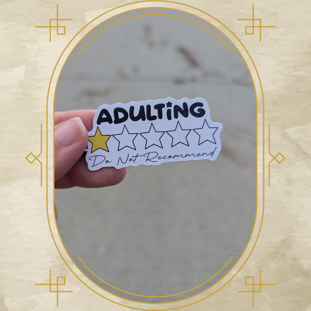 Adulting: Do Not Recommend Classic Magnet
