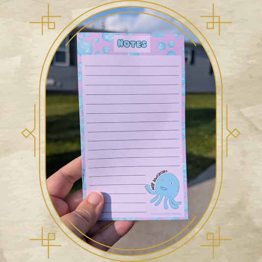 Well Tentacally Memo Pad
