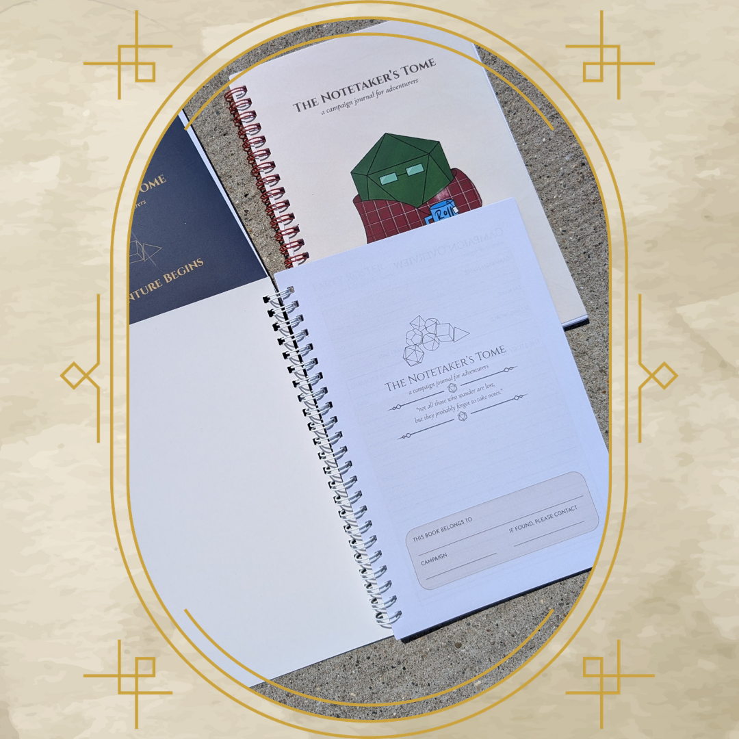 The Notetaker's Tome: A Campaign Journal for Adventurers