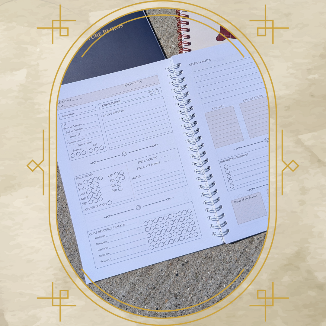 The Notetaker's Tome: A Campaign Journal for Adventurers