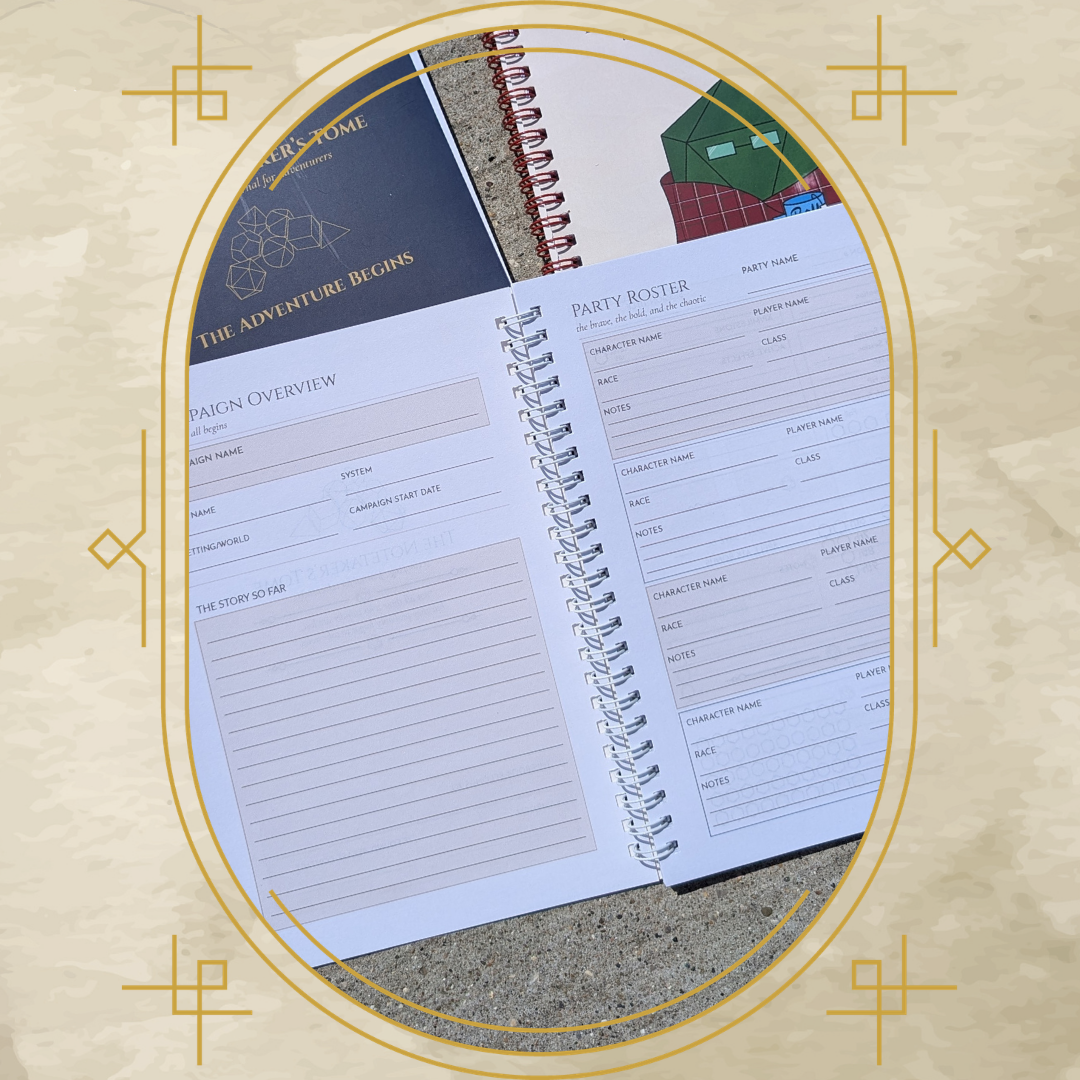The Notetaker's Tome: A Campaign Journal for Adventurers