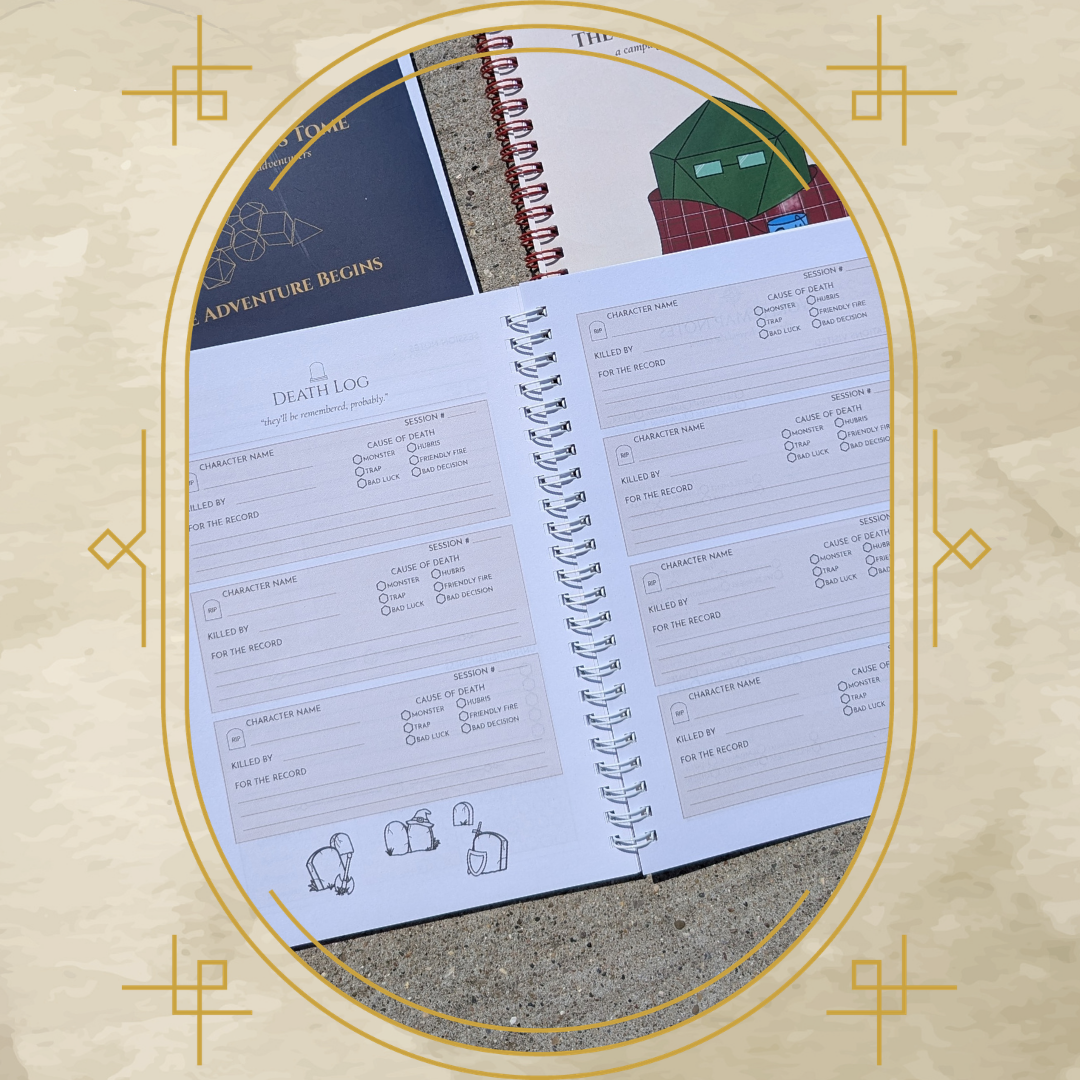 The Notetaker's Tome: A Campaign Journal for Adventurers