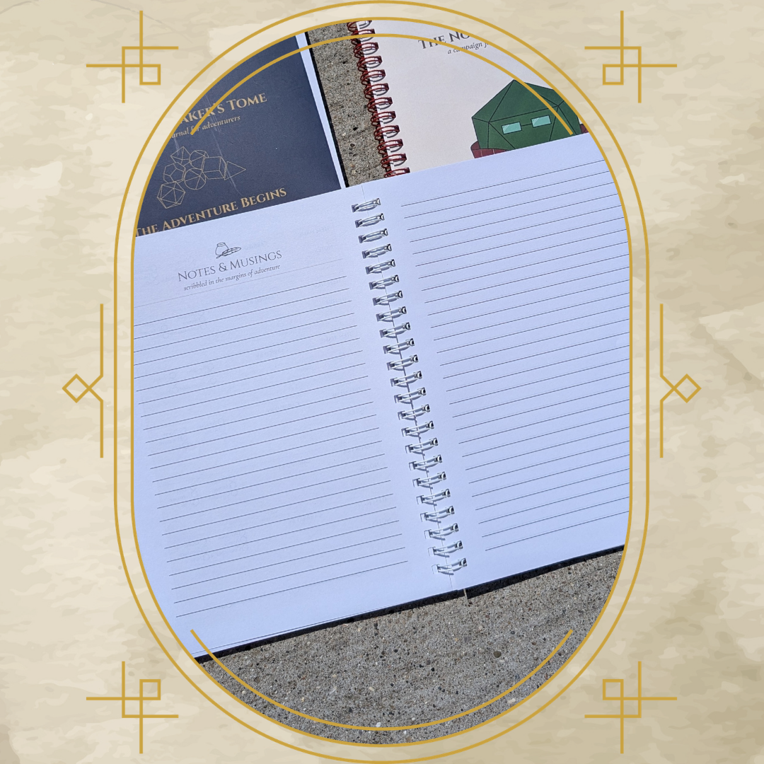The Notetaker's Tome: A Campaign Journal for Adventurers