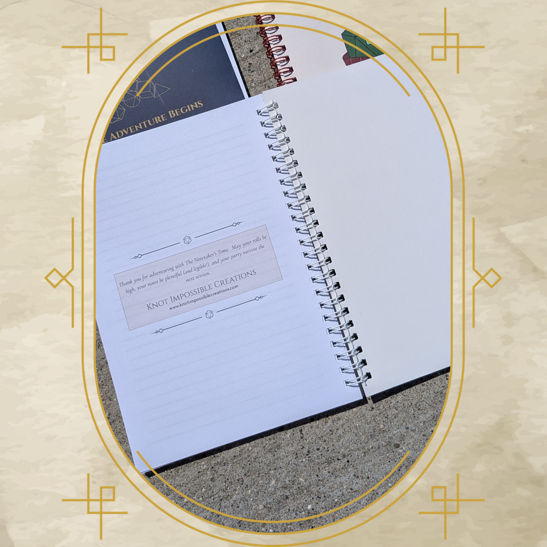 The Notetaker's Tome: A Campaign Journal for Adventurers