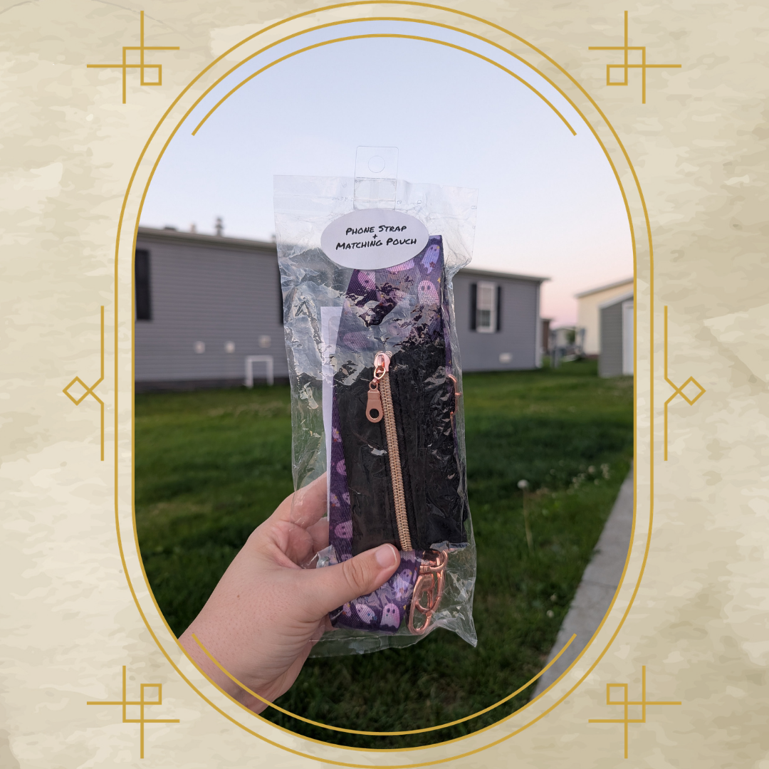 Phone Straps + Matching Pouches