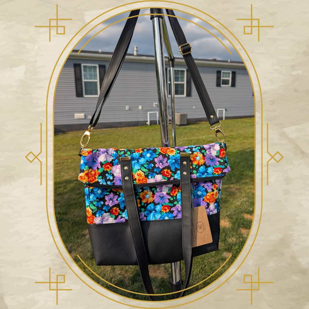 Twofer Tote - Electric Floral