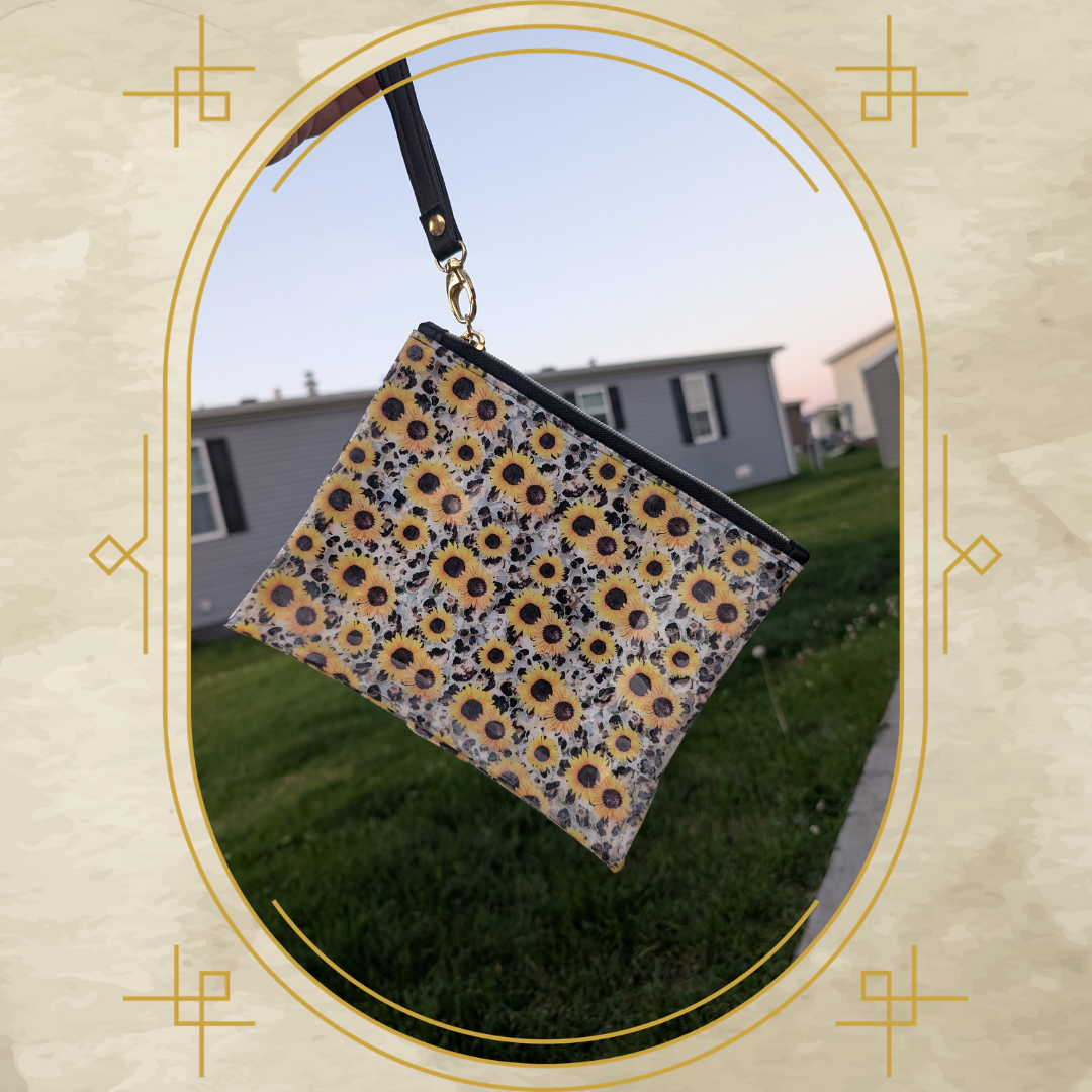 Starlight Clear Wristlet