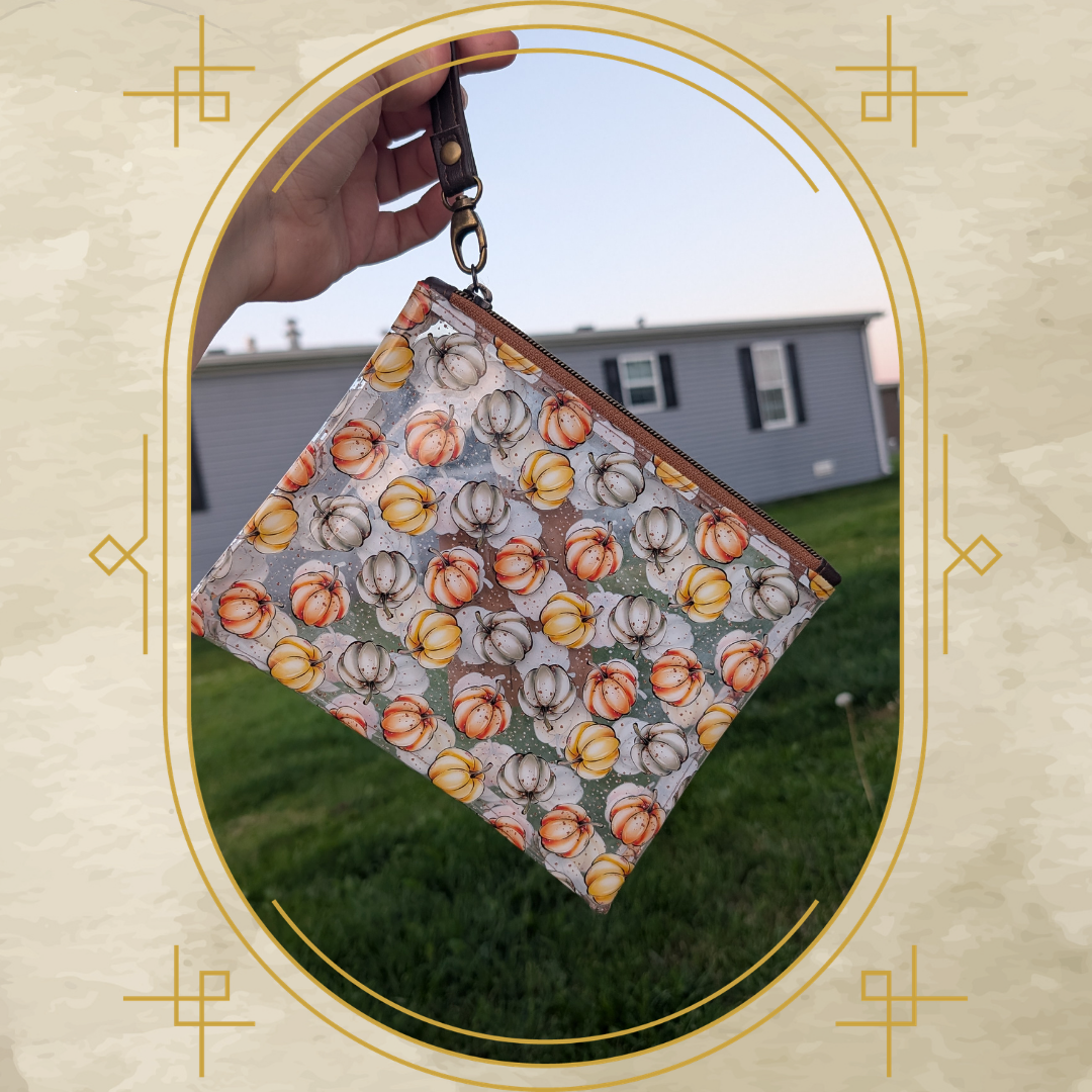 Starlight Clear Wristlet