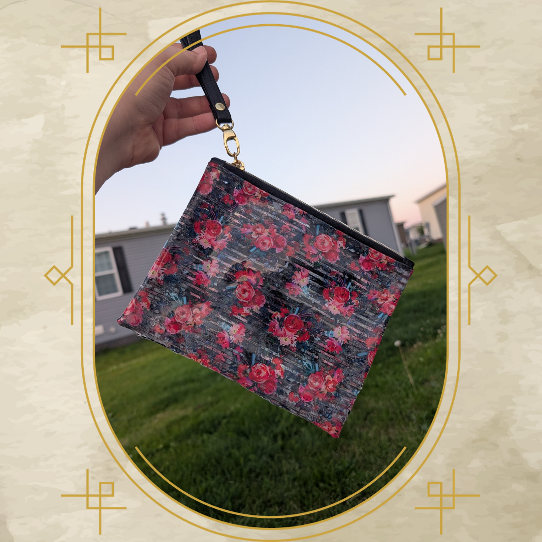 Starlight Clear Wristlet