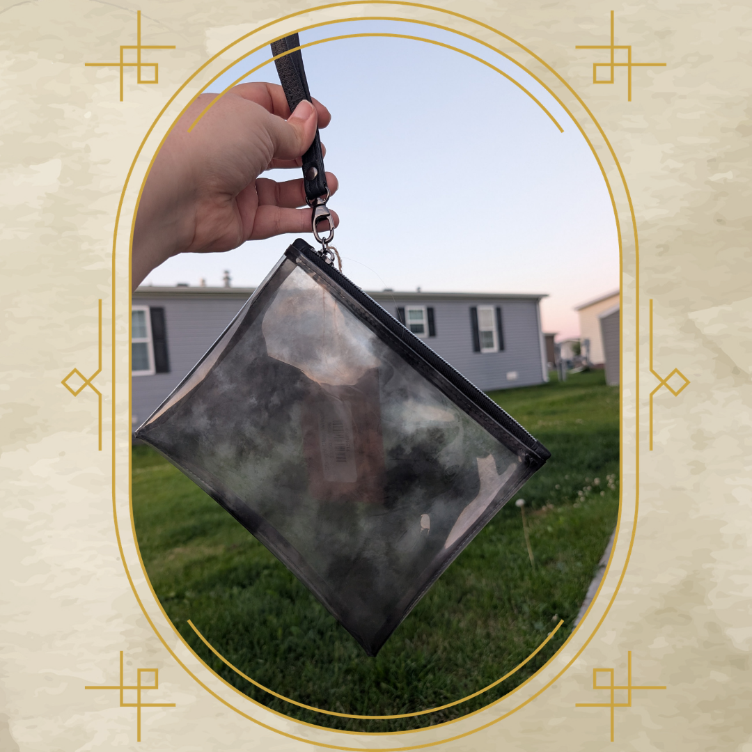Starlight Clear Wristlet