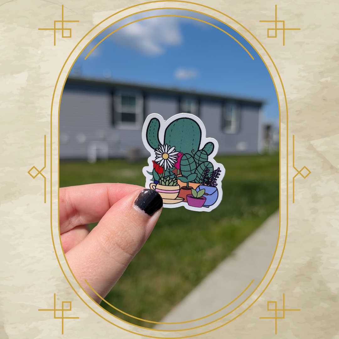 Plants Vinyl Sticker