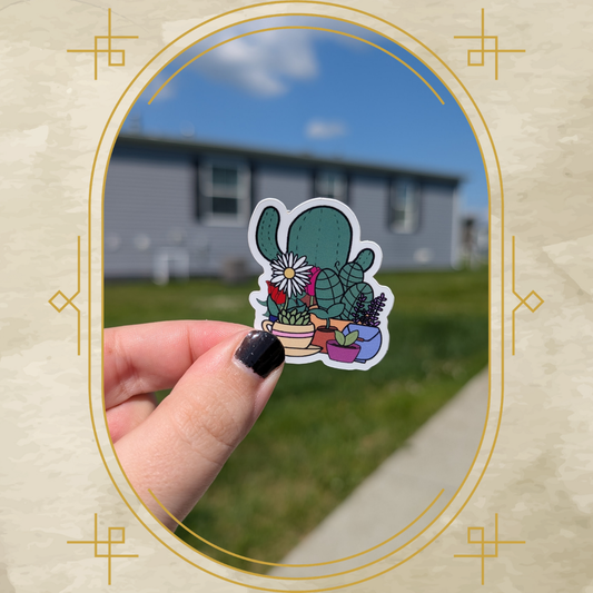 Plants Vinyl Sticker