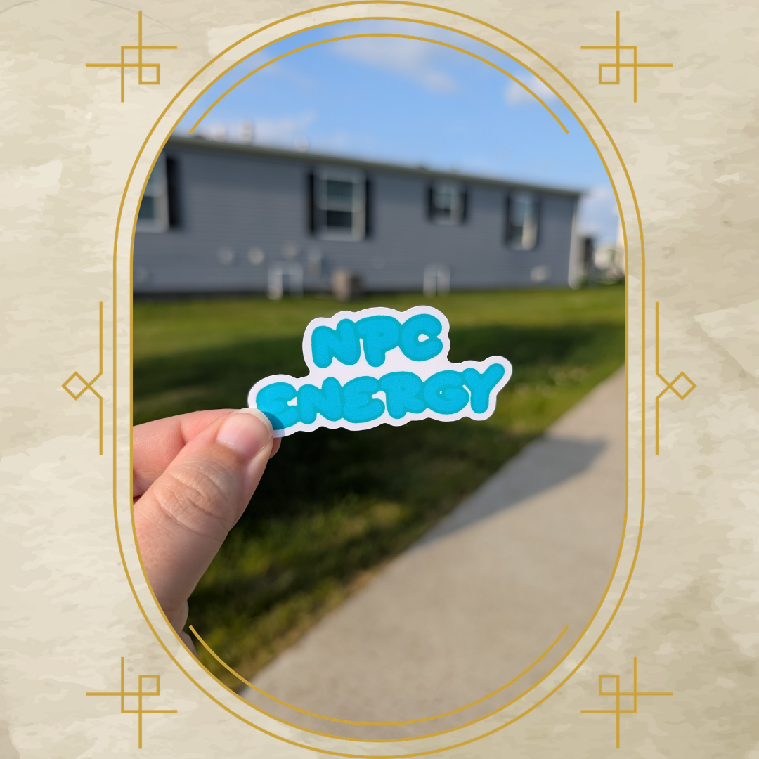 NPC Energy Vinyl Sticker