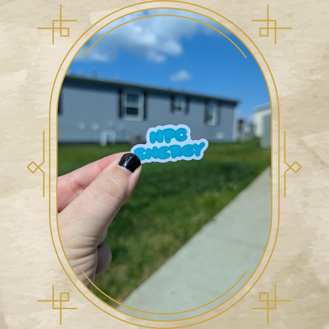 NPC Energy Vinyl Sticker