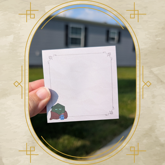 Roll for Cozy Sticky Note Pad