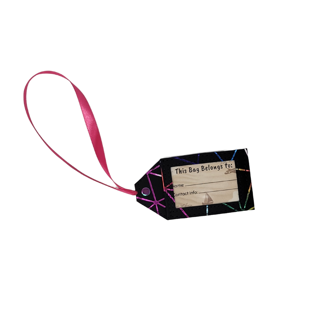 Luggage tag knot hot sale